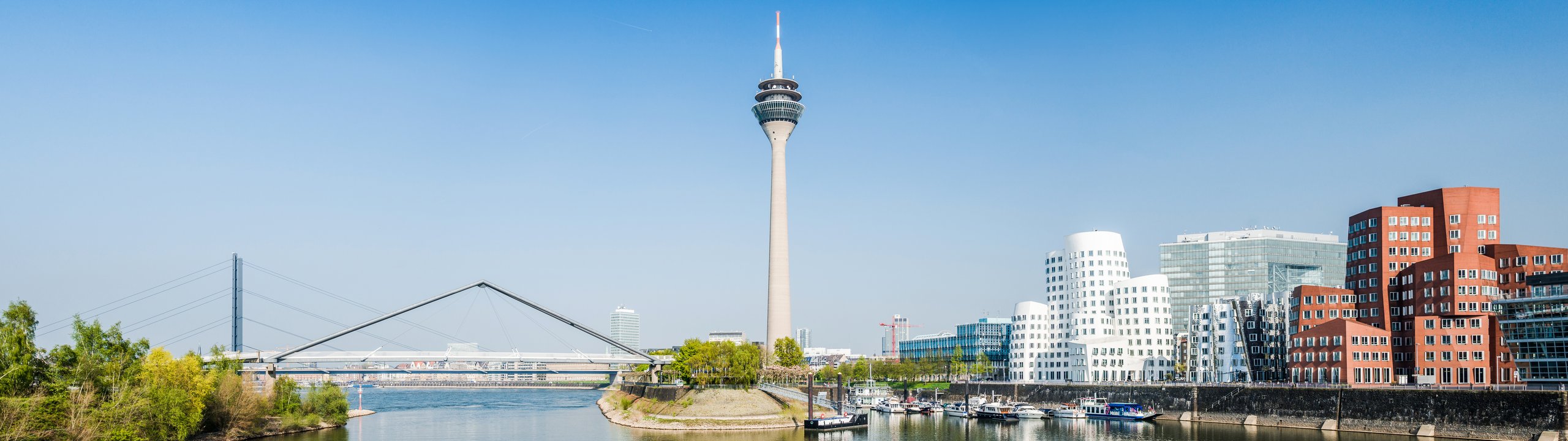 Skyline Düsseldorf Medienhafen