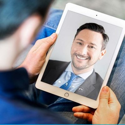 männliches Gesicht als Platzhalter