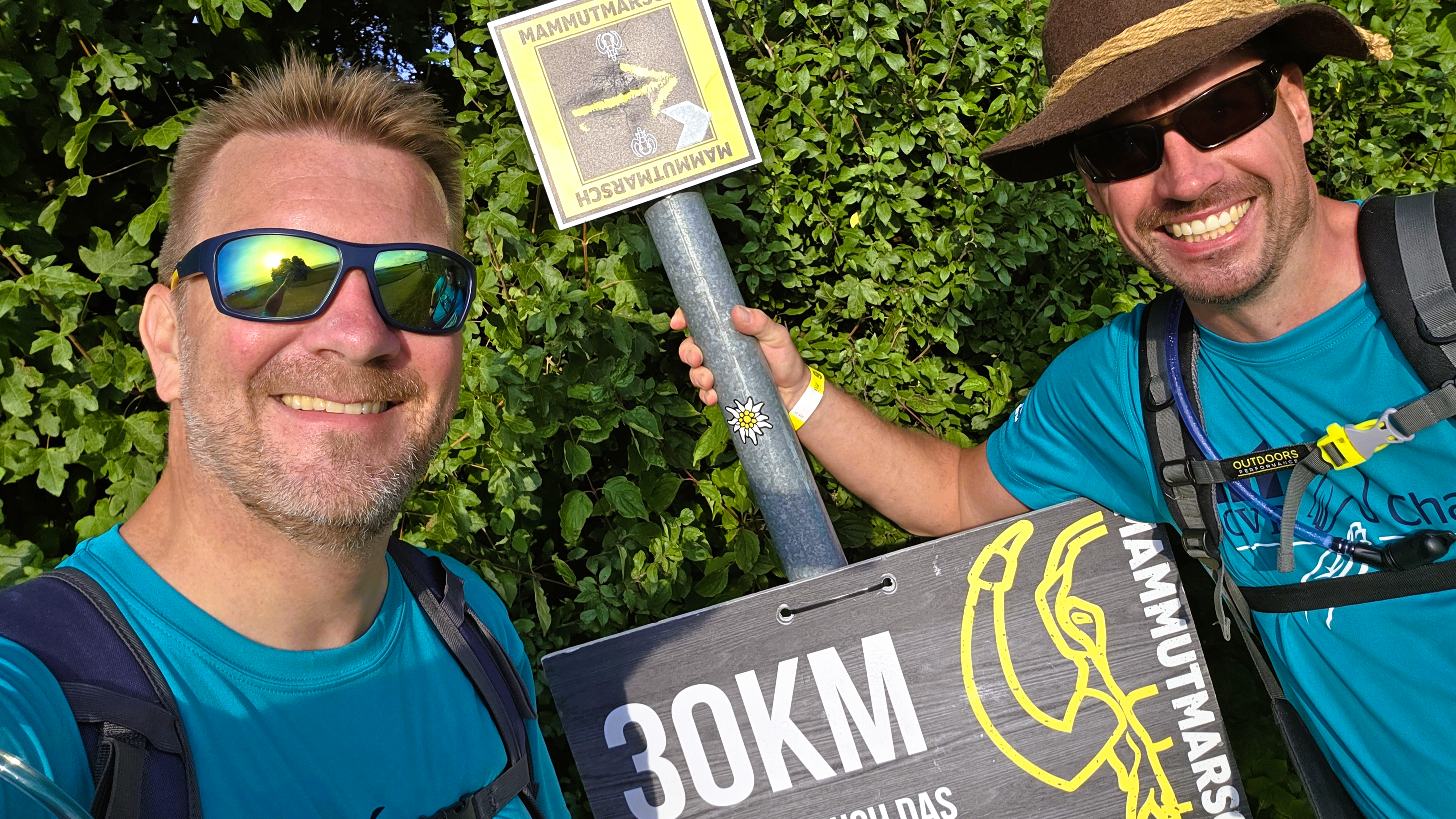 Münchener Mammutmarsch bei KM 30